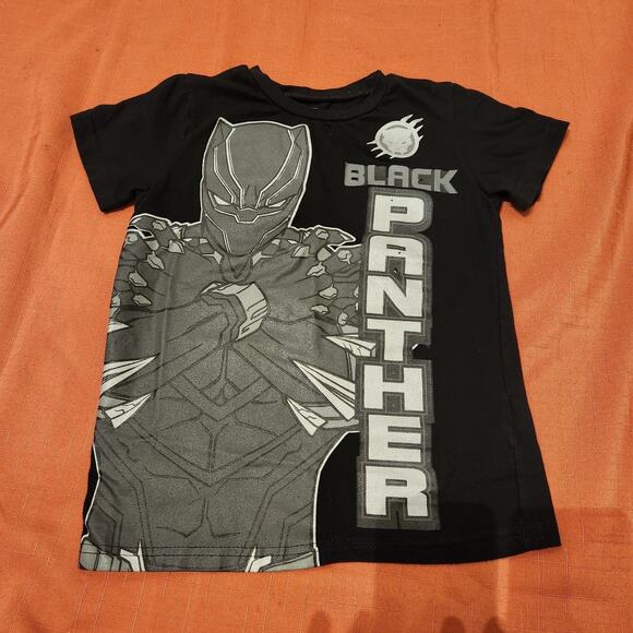 [Bundle of 3] Sz 6/7 Marvel Comic Boy's T-Shirts Captain America Black Panther - Picture 12 of 16